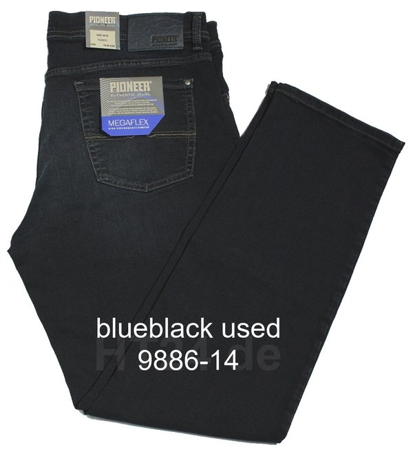 Pioneer Jeans Rando MegaFlex 1680 9886-14 blueblack used W35 / L32 inch