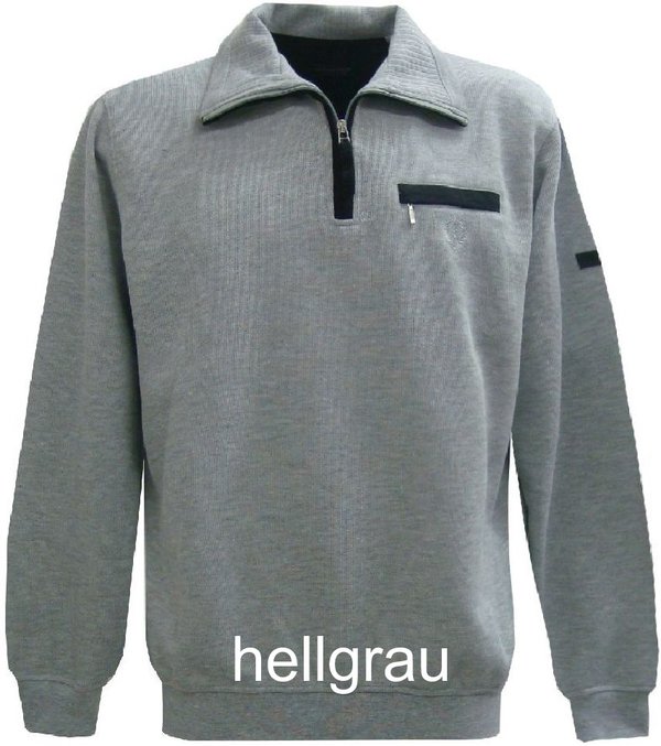MonteCarlo Sweatshirt Troyer 6905 Gr. M bis 7XL