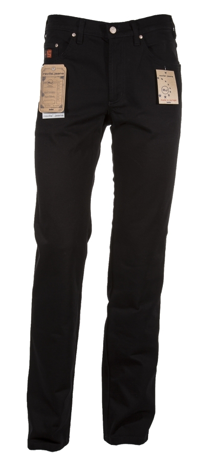 REVILS Jeans 302 V1703 (100) Stretch schwarz W44 / L38 Überlänge