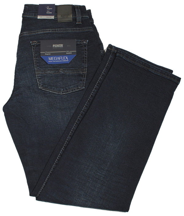 PIONEER Jeans RANDO MegaFLEX 1674 9740-444 darkblue mit Buffies