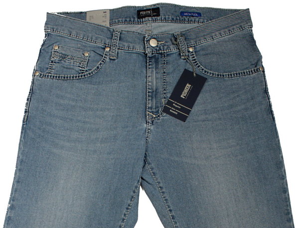 PIONEER Jeans RANDO MegaFLEX 1674 9766-183 lightblue used mit Buffies leicht %SALE%