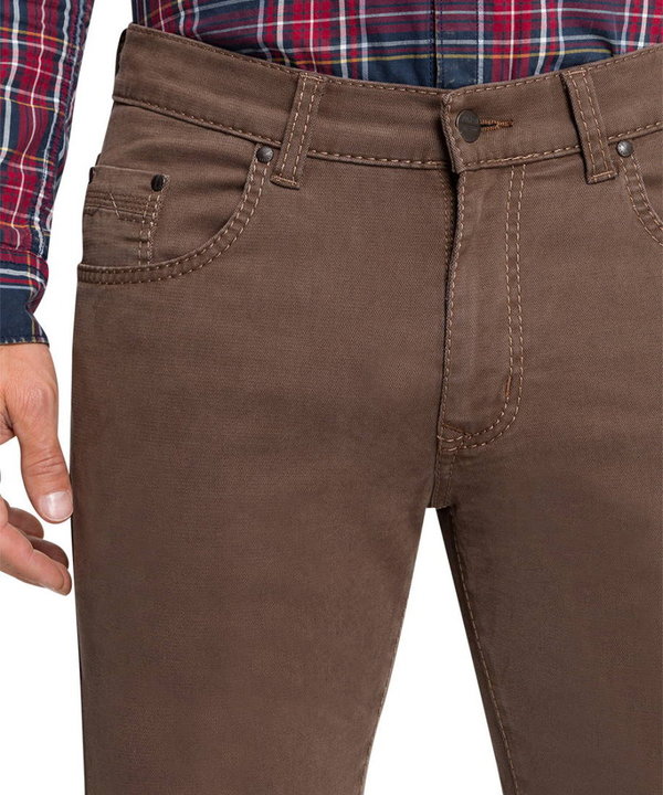 Pioneer Rando MegaFlex 16741 8002 Gabardine braun Organic-Cotton Jeans-Look %SALE%
