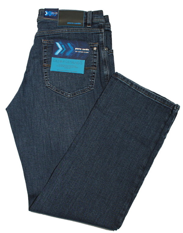 Pierre CARDIN TOP Jeans Dijon 32310 7001 blue used SuperStretch Comfort Fit Bio-Baumwolle