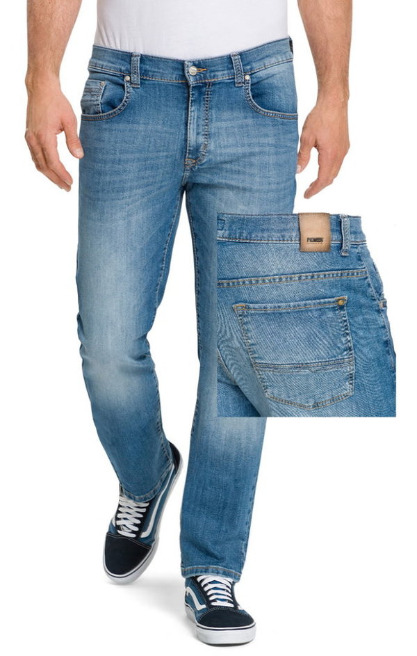 Pioneer Top Jeans Rando MegaFlex 16741 6737 blue used mit Buffies Stretch