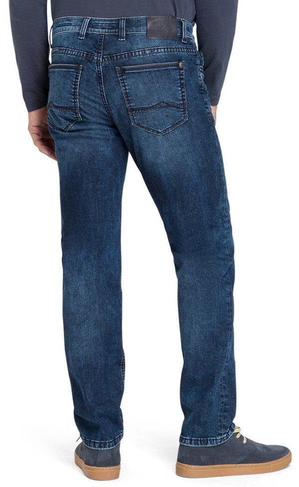 PIONEER Top-Jeans RANDO 16541 MegaFLEX handcrafted 6745-6827 darkblue used mit Buffies