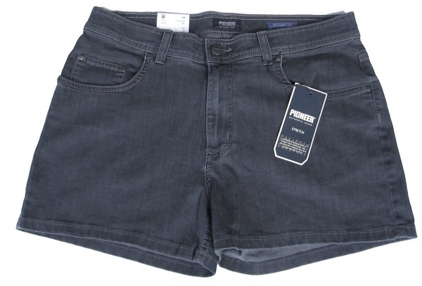PIONEER TOM 13301 Jeans Shorts  MegaFlex bluegrey blaugrau 6801 kurz leicht