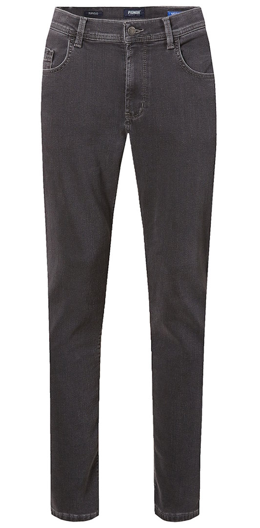 Pioneer THERMO Jeans Rando MegaFlex 16801 6626-9830 grau RegularFit